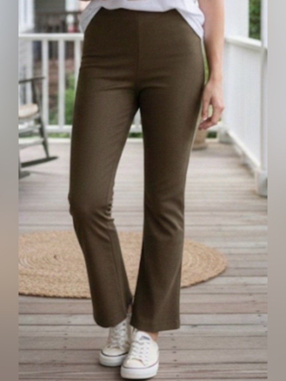 TUCKERNUCK ASHFORD FAUX SUEDE PANTS SIZE SMALL